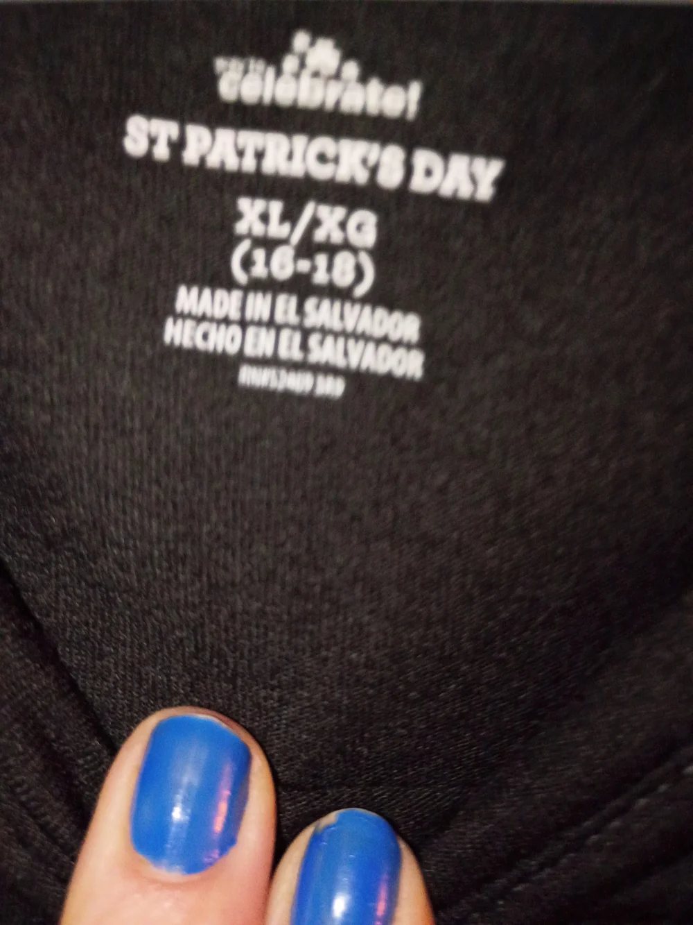 Shenanigans Black Crewneck Tee - Picture 5 of 6